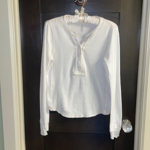 Free People Cotton Henley